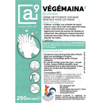 VEGEMAINA9 - Tube 250ml