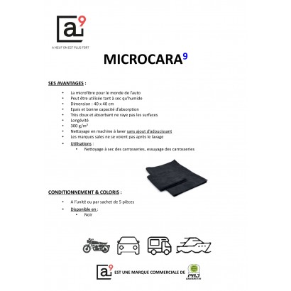 MICROCARA9 - A l'unité