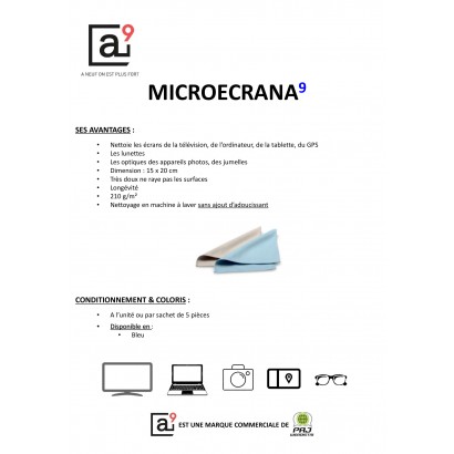 MICROECRANA9 - A l'unité